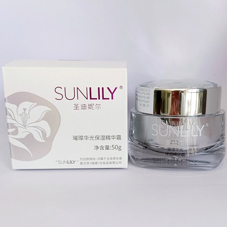 圣迪妮尔 璀璨华光保湿精华霜50g 水嫩亮滑、靓颜润泽,改善暗沉、粗糙、松弛等肌肤